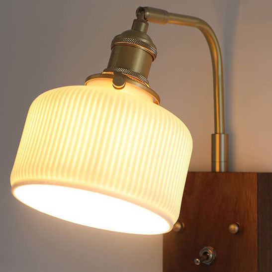 Black Walnut Wall Lamp