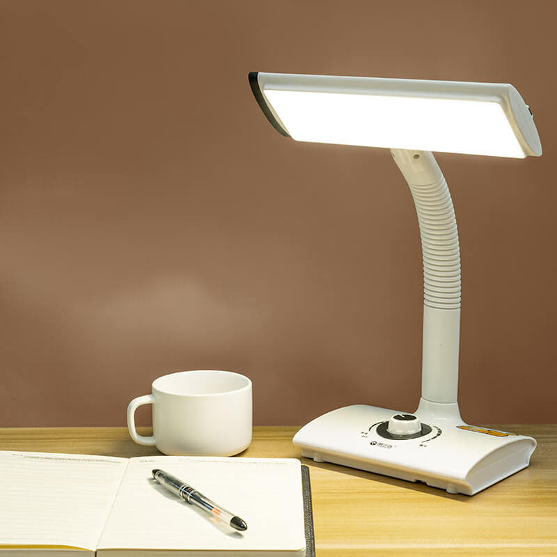 White Study Reading Rechargeable Table Lamp