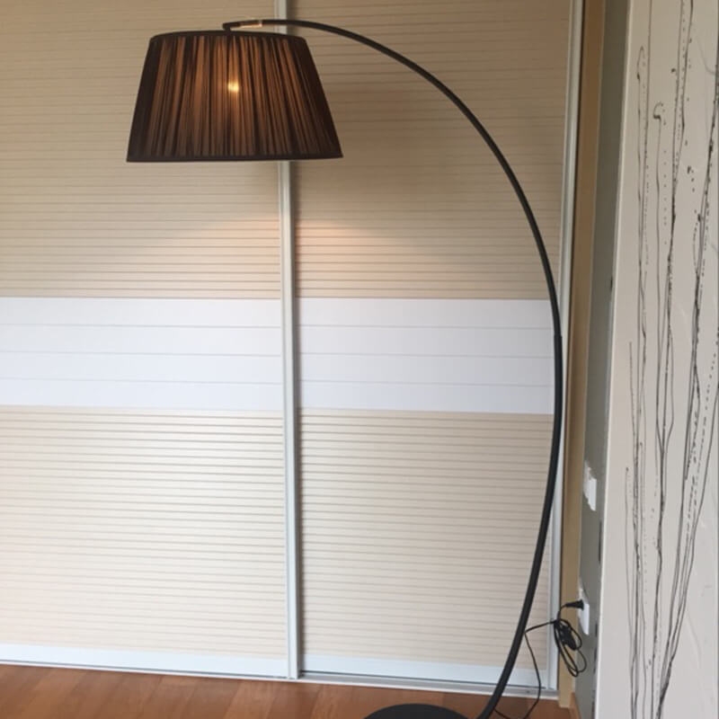 Solid Color Fishing Iron Floor Lamp