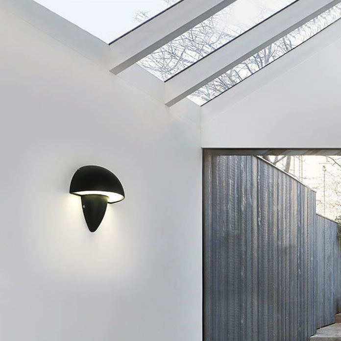 Aluminum Mushroom Outdoor Light
