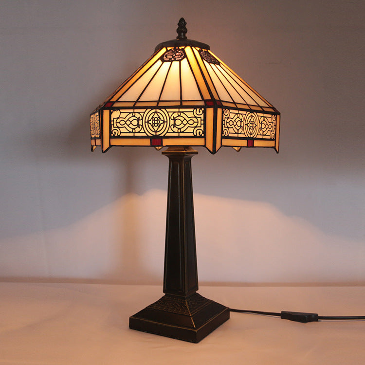 Alloy Glass Table Lamp
