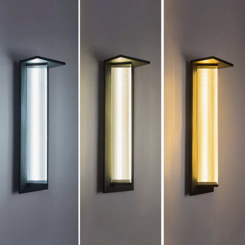 Stainless Steel Acrylic Patio Outdoor Light