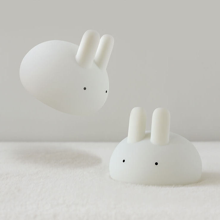 Cartoon Bunny Silicone Pat Table Lamp