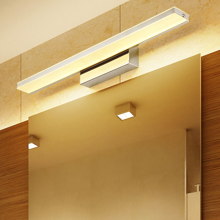 Rectangular Column Stainless Steel Wall Lamp