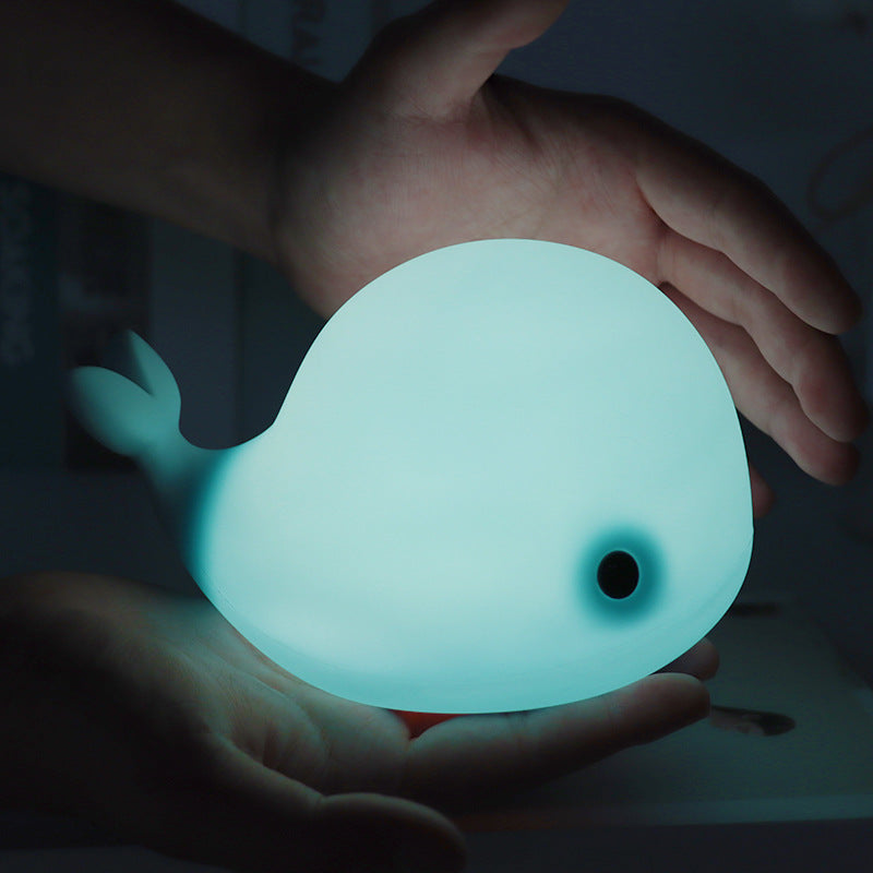 Whale Silicone Pat Night Table Lamp