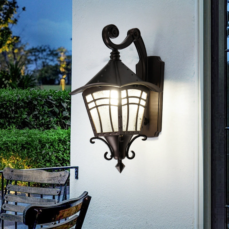 Aluminum Glass Cone Cylinder Outdoor Light