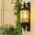 Square Lantern Cage Outdoor Light