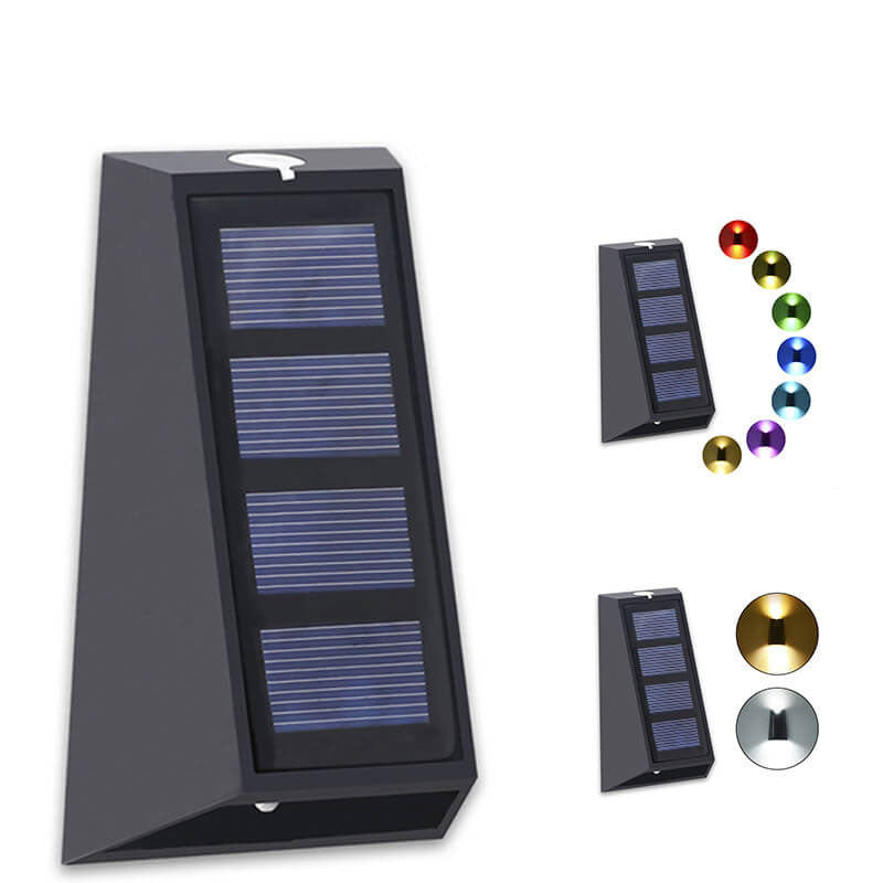 Trapezoid RGB Patio Outdoor Light