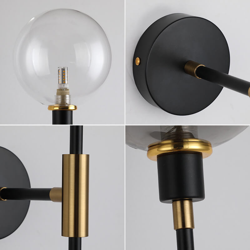 Magic Bean Glass Long Wall Lamp