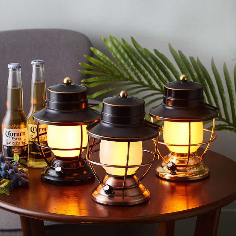 Farmhouse Rechargeable Iron Acrylic Table Lamp