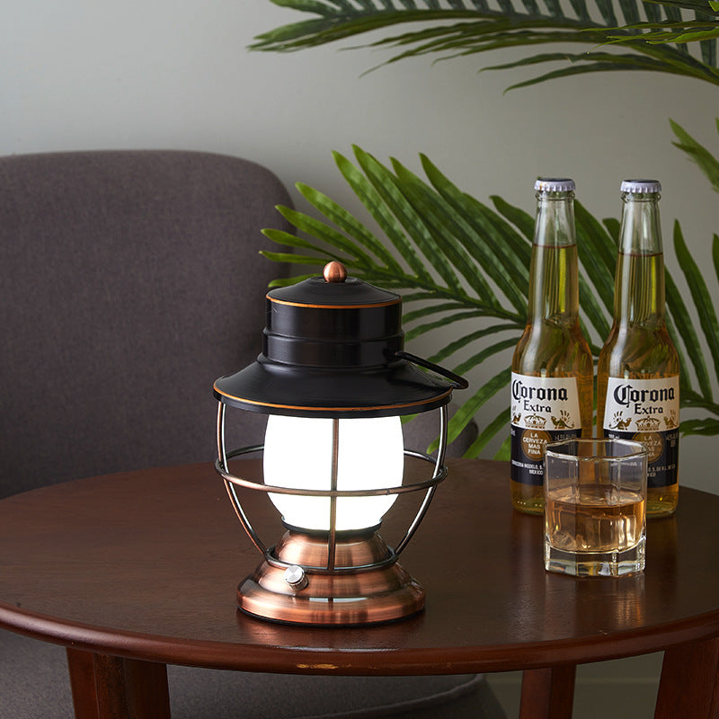 Farmhouse Rechargeable Iron Acrylic Table Lamp