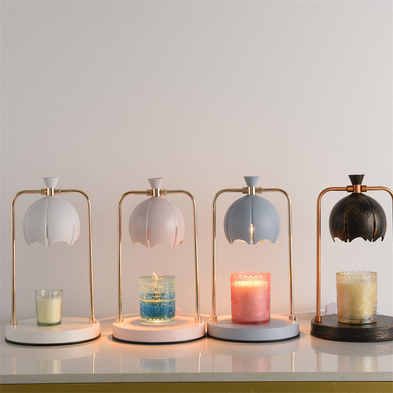 Orchid Metal Aromatherapy Melting Table Lamp