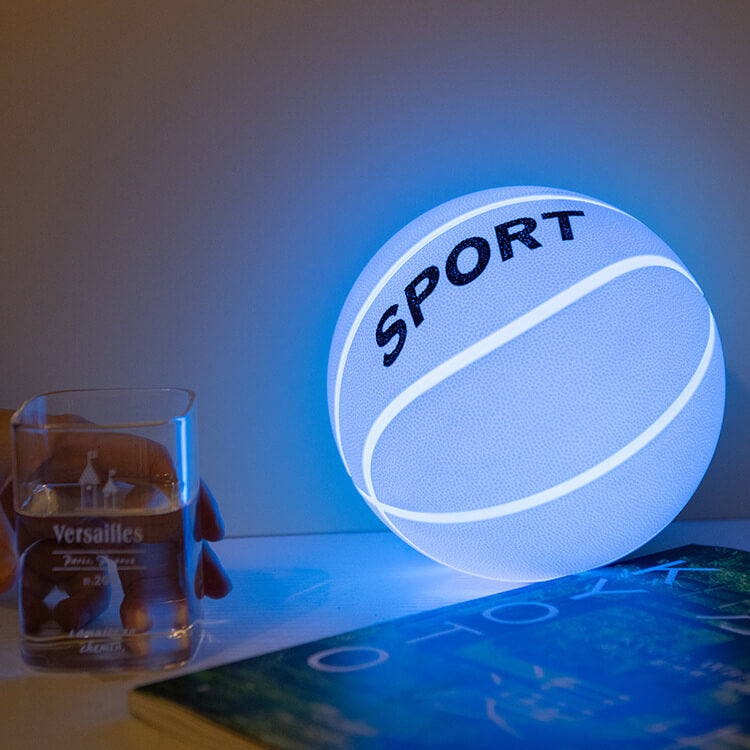Basketball Silicone Night Charging Table Lamp