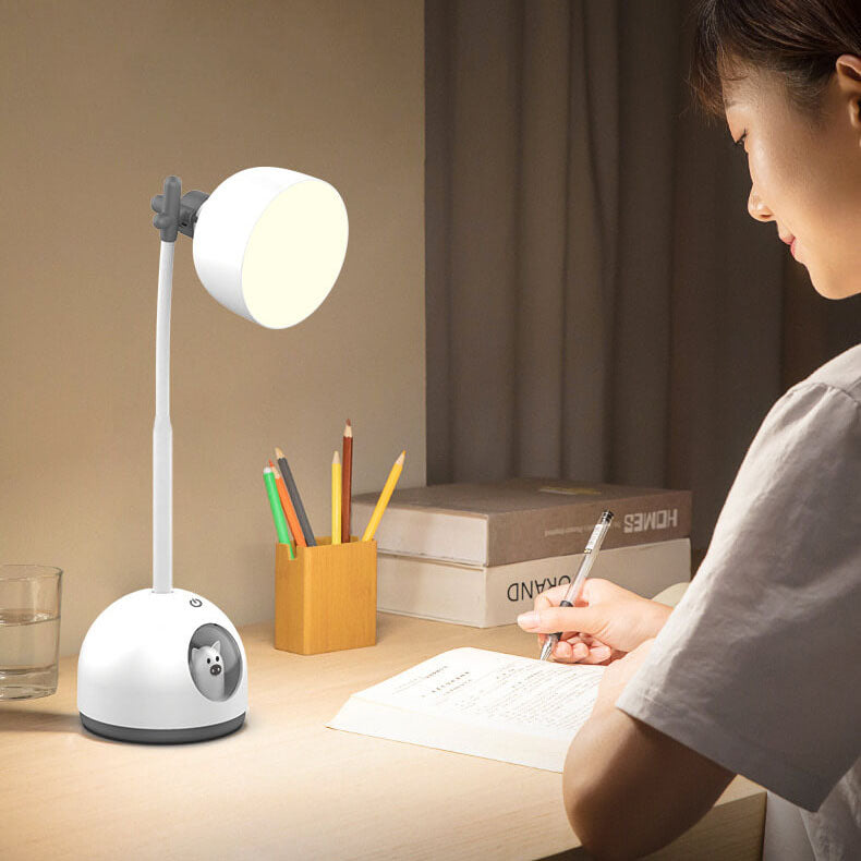 Cartoon Student Charging Table Lamp