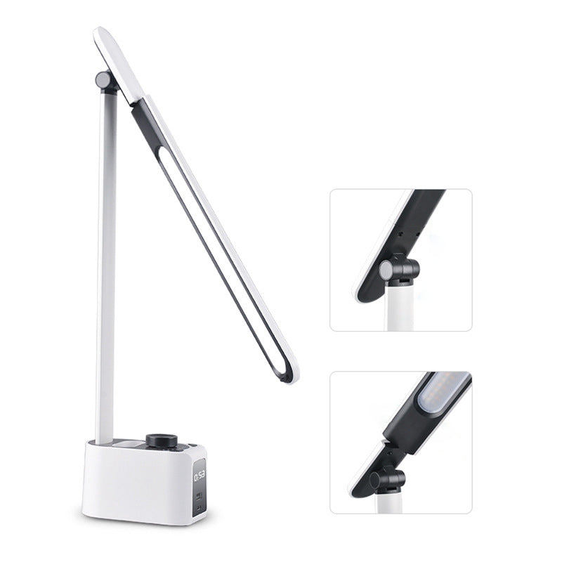 Collapsible Long ABS Aluminum Table Lamp