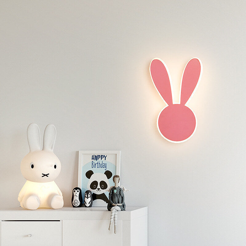 Cartoon Mouse Rabbit Wall Lamp