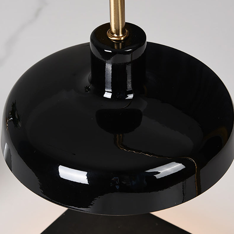 Dome Hardware Marble Melting 2-Light Table Lamp