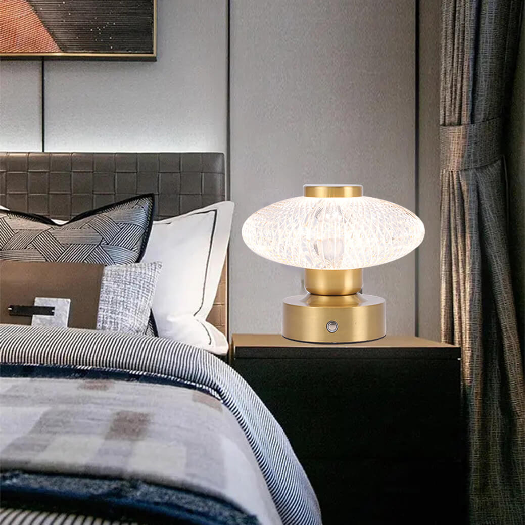 Mushroom Charging Acrylic Table Lamp