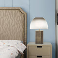 Gradient Fabric Resin Bedroom Table Lamp
