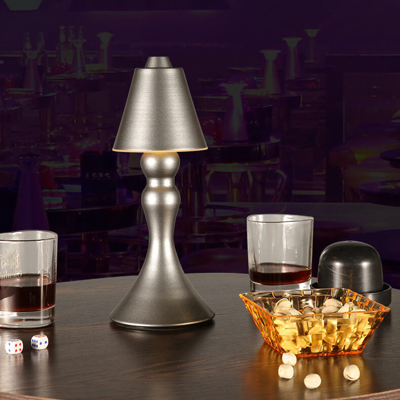 Metal Rechargeable Table Lamp