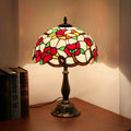 Trumpet Flower Stained Glass Table Lamp