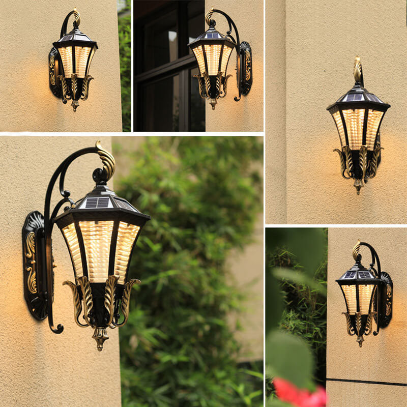 Hexagonal Lantern Patio Outdoor Light