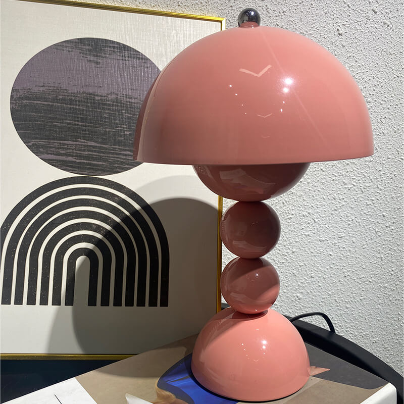 Mushroom Round Pod Table Lamp