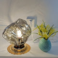 Glass Lava Design Bedroom Table Lamp