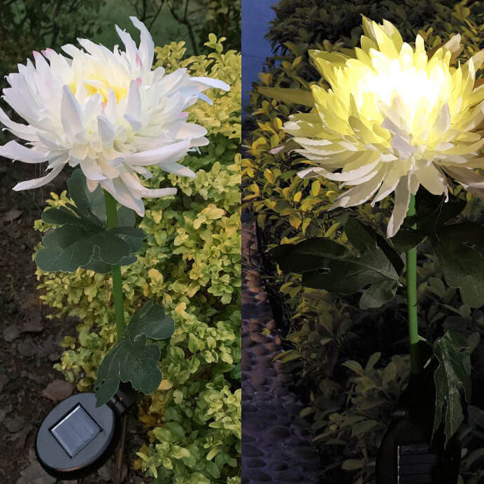Simulation Chrysanthemum Decorative Lawn Outdoor Light