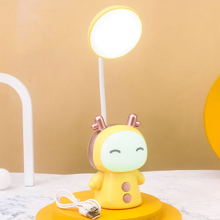 Cartoon Doll ABS Colorful Table Lamp