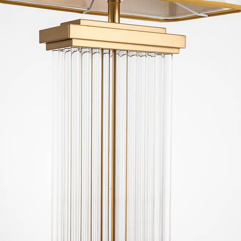Square Hardware Table Lamp