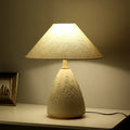 Dome Clay Fabric Living Table Lamp