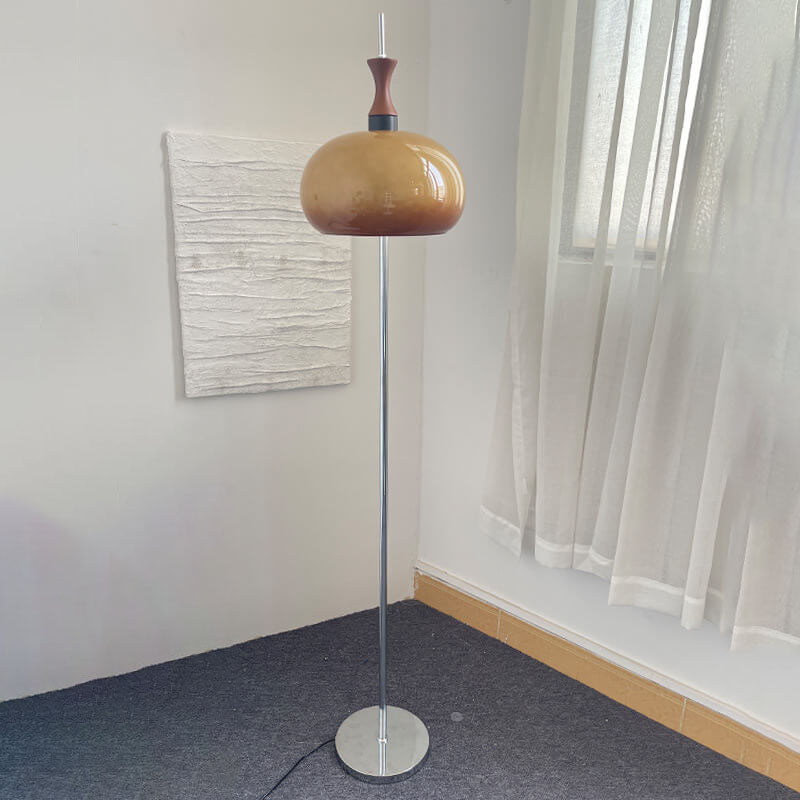 Gradient Glass Sphere 2-Light Floor Lamp