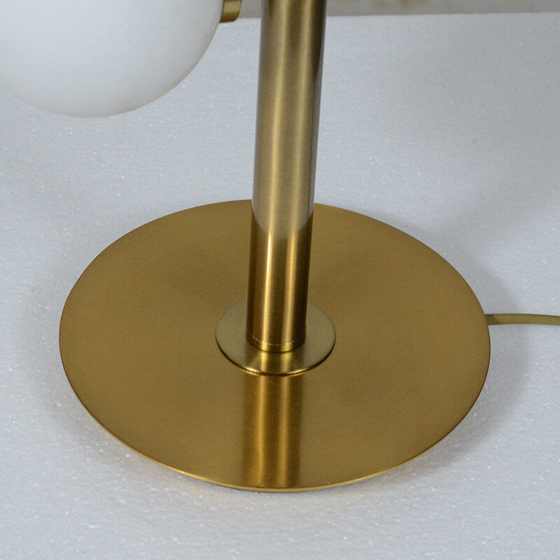 Magic Bean Glass Iron 3-Light Table Lamp