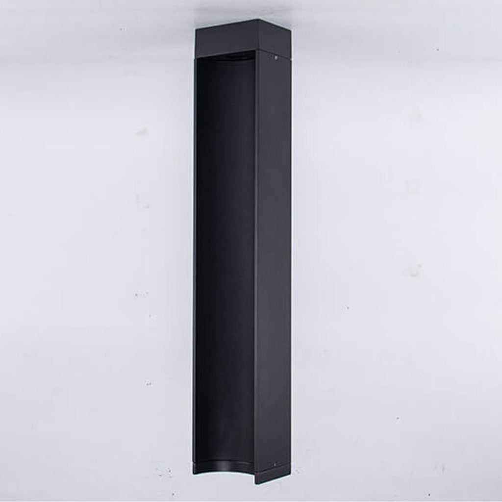 Simple Square Lawn Aluminum Outdoor Light