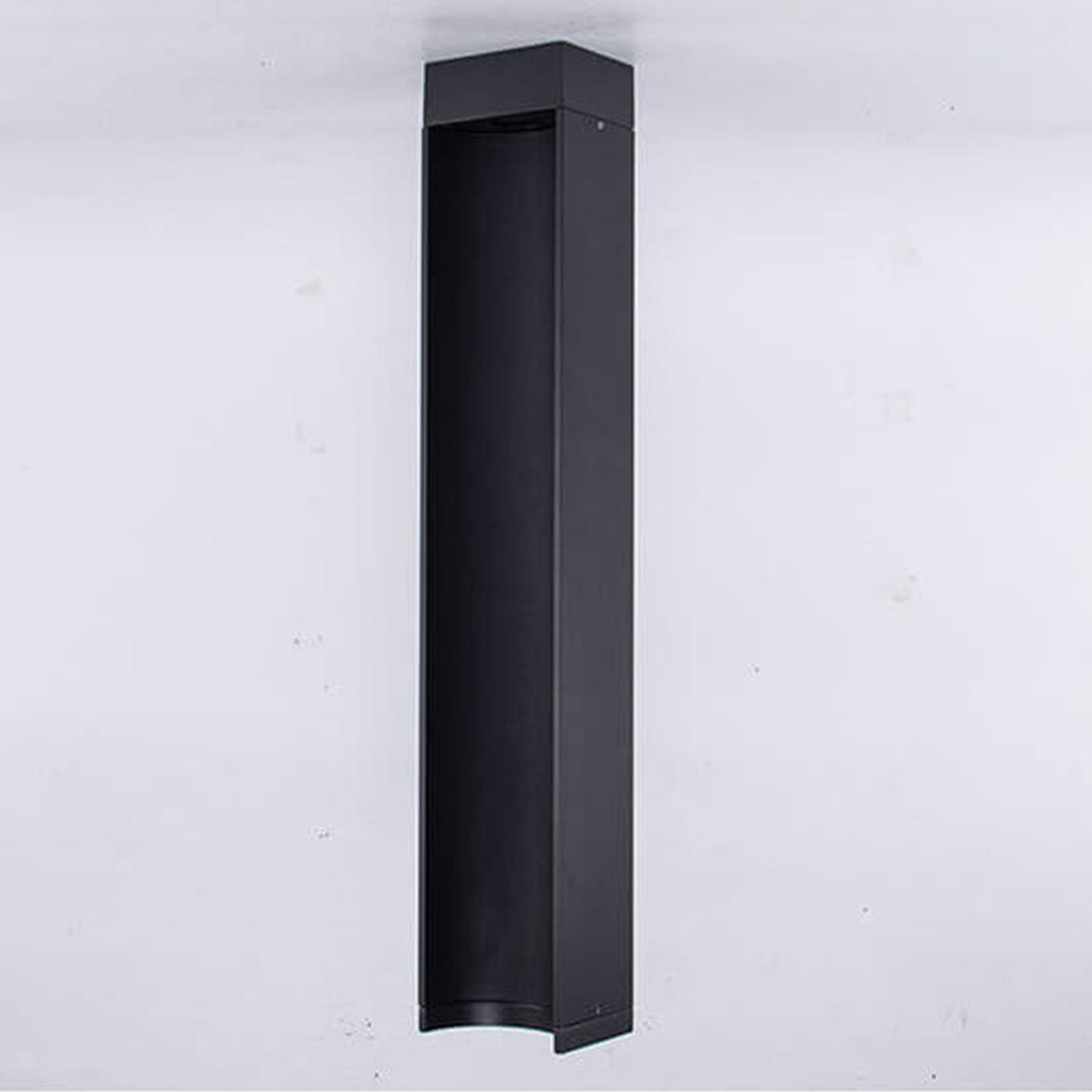 Simple Square Lawn Aluminum Outdoor Light