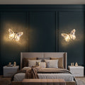 Butterfly Hardware Aluminum Acrylic Wall Lamp