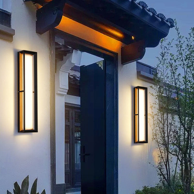 Aluminum Cubic Acrylic Garden Outdoor Light