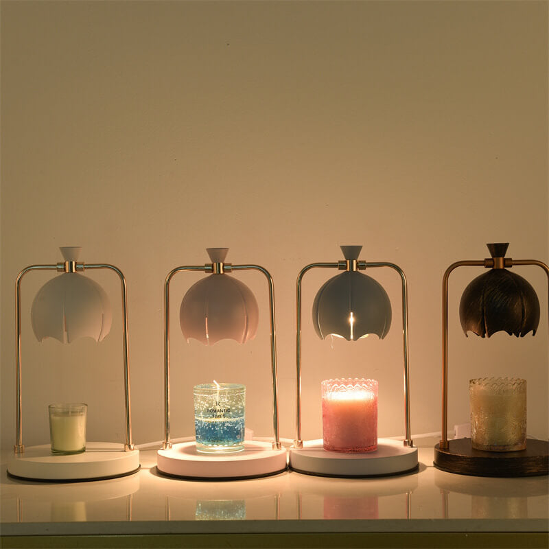 Orchid Metal Aromatherapy Melting Table Lamp