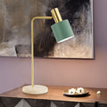 Marble Cylindrical Table Lamp