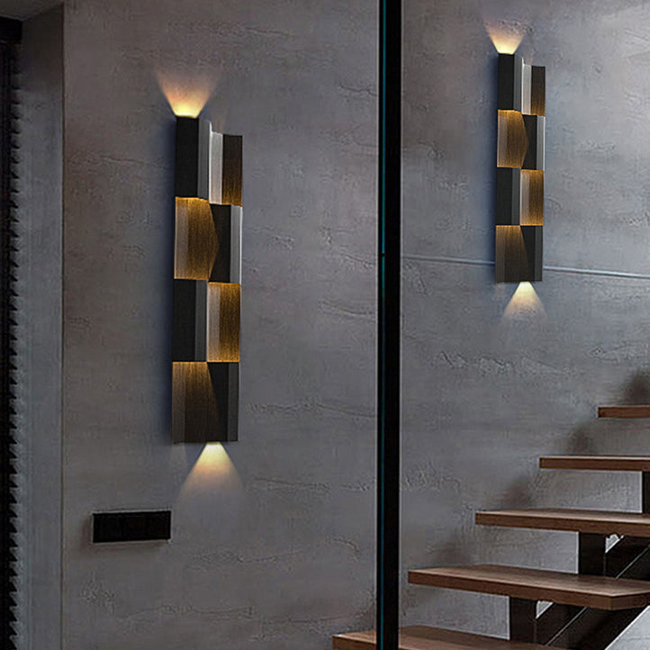 Stainless Steel Rectangular Patio Outdoor Light
