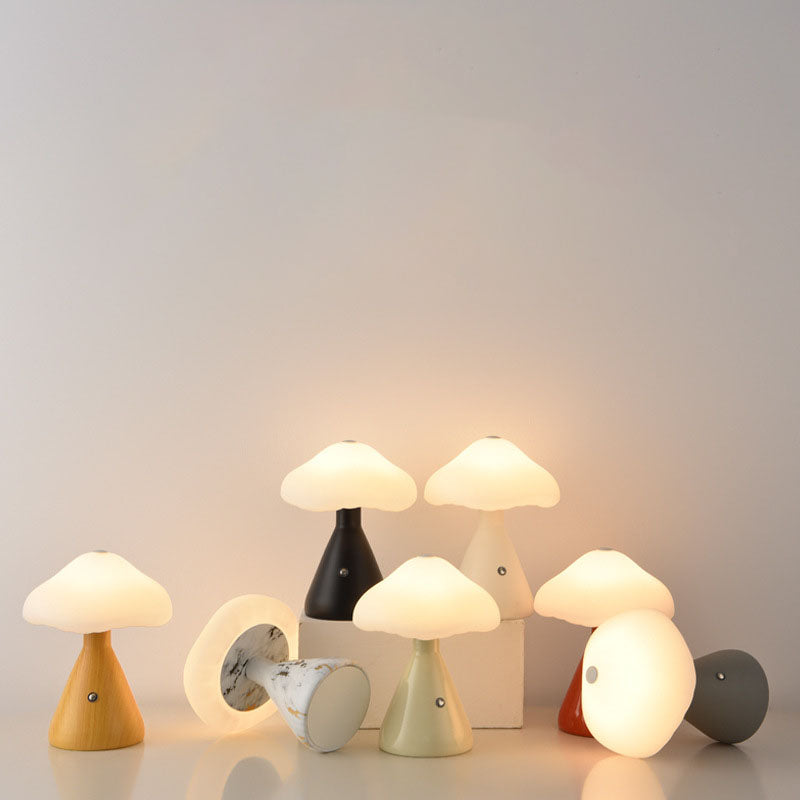 Mushroom Cloud Acrylic Hardware Table Lamp