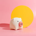 Cute Pig Touch Timer Table Lamp