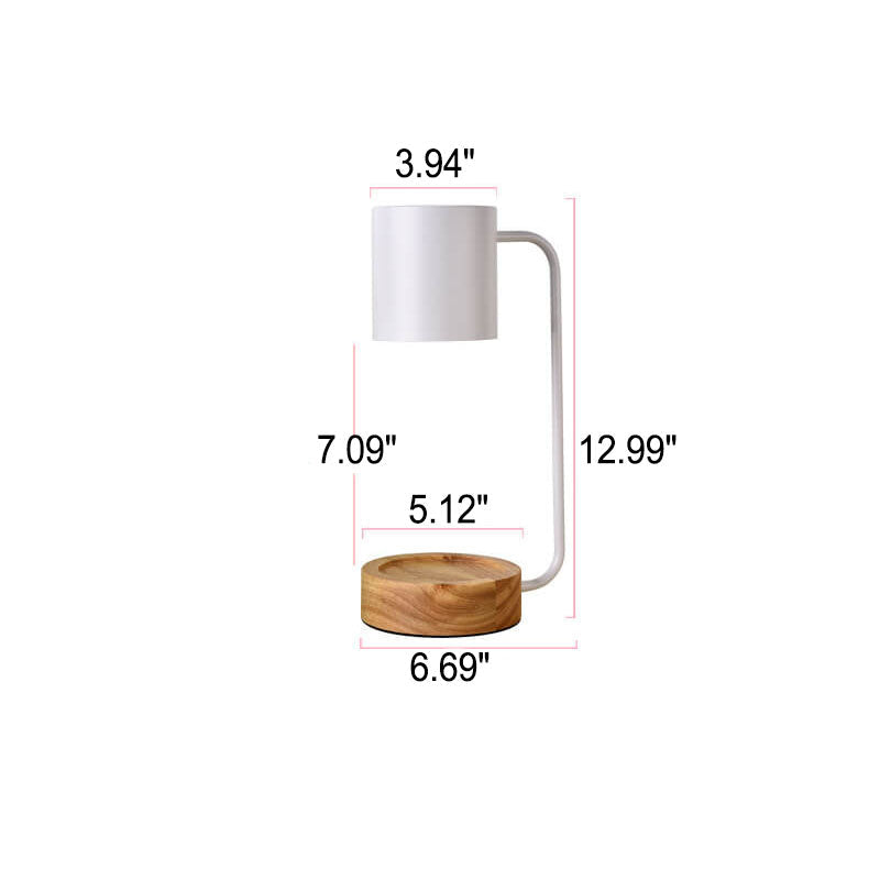 Wood Timing Dimming Melting Table Lamp