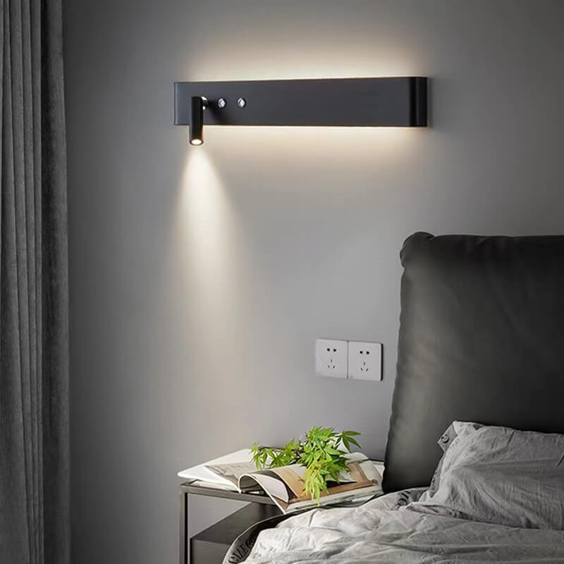 Rectangular Aluminum Iron Wall Lamp