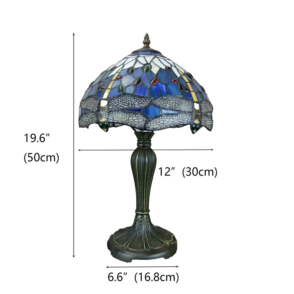 Round Dome Flower Alloy Table Lamp