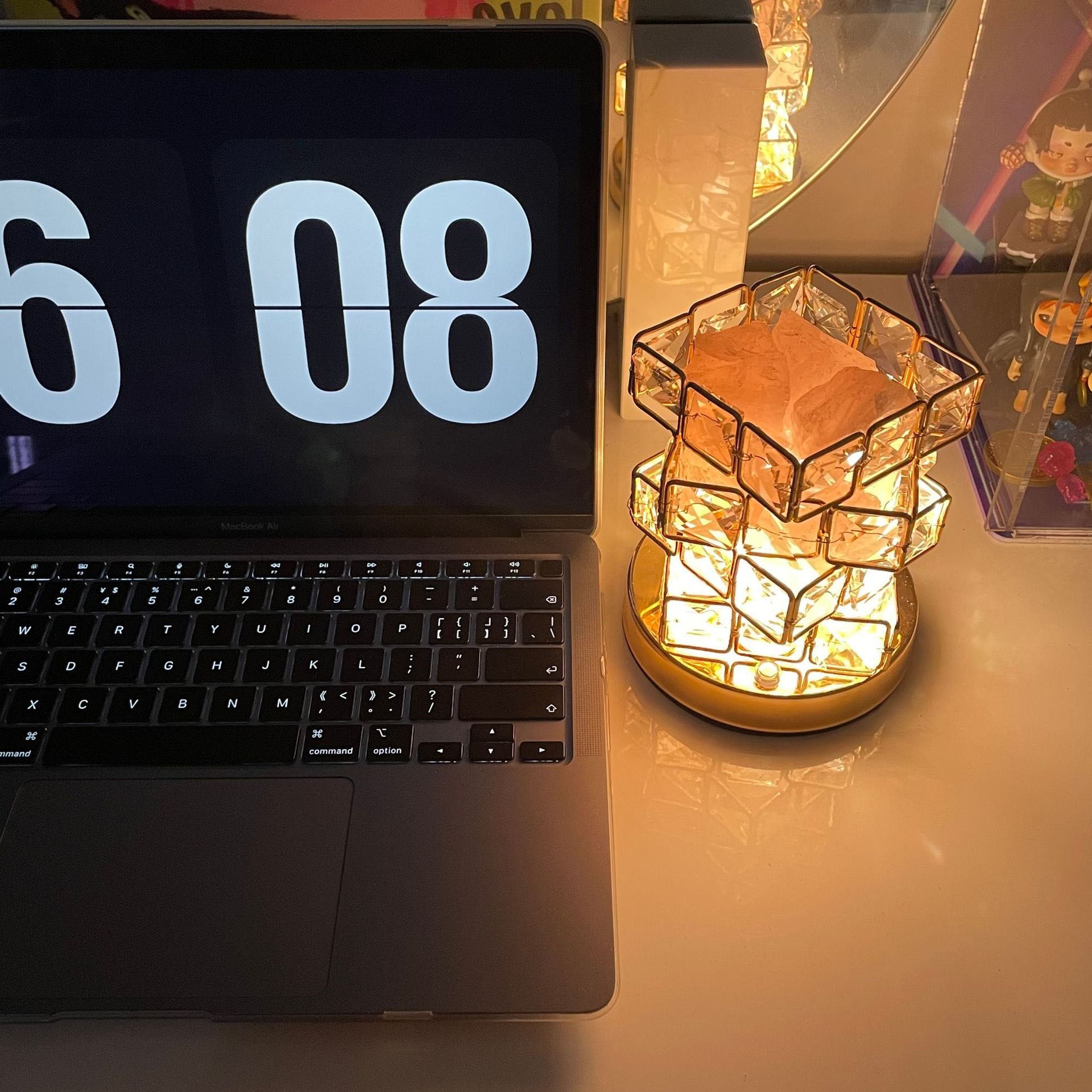 Hardware Cube Bedroom Table Lamp
