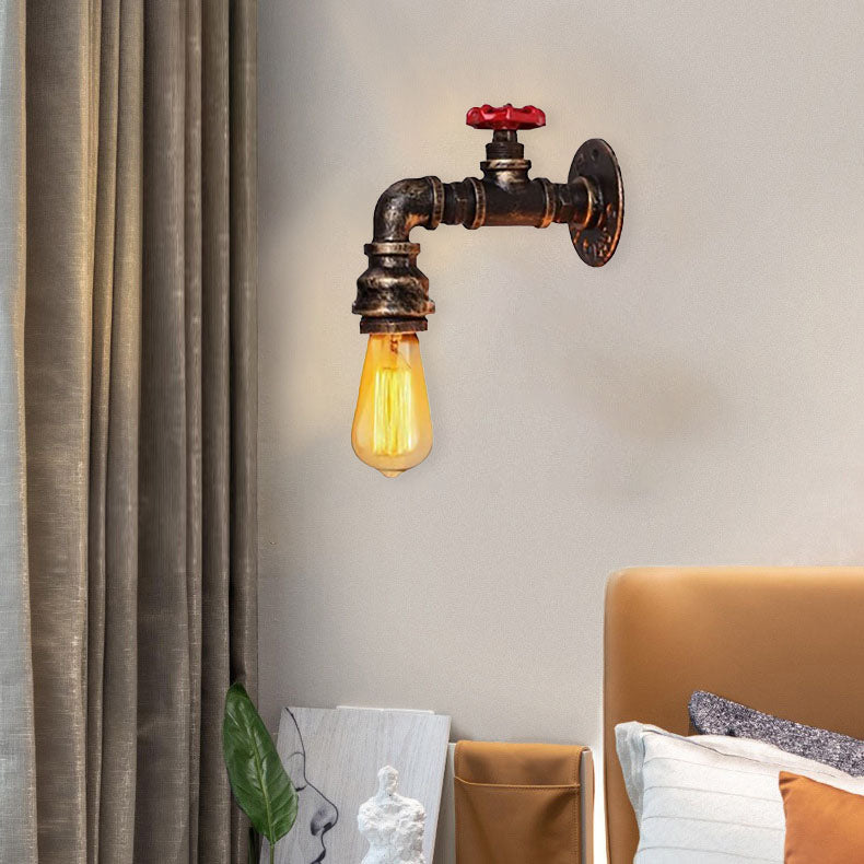 Faucet Iron Living Room Wall Lamp