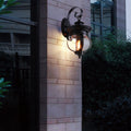 Iron Glass Gourd Shape Outdoor Light