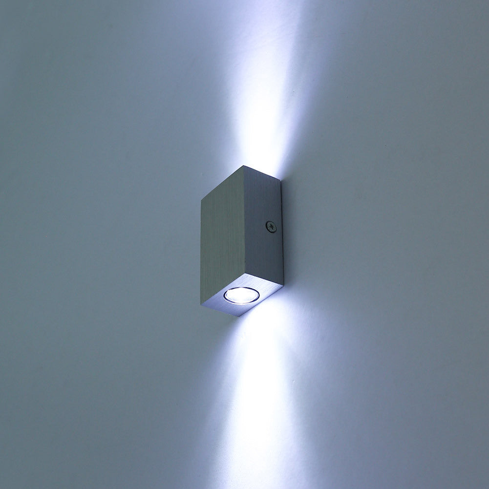 Aluminum Cubic Patio Outdoor Light